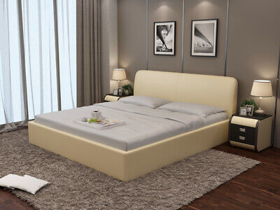 Cama de agua Hotel cama doble con USB cama completa de cuero cama acolchada agua