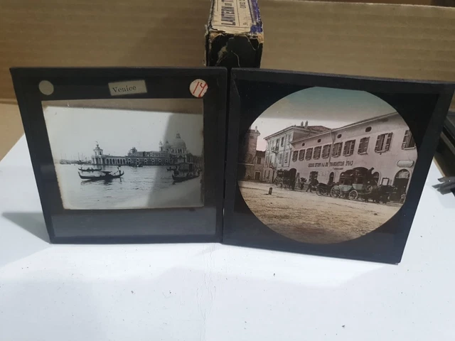 Antique, Glass Lantern Slide, Collection Job Lot of 30 (lot 8) (B24)