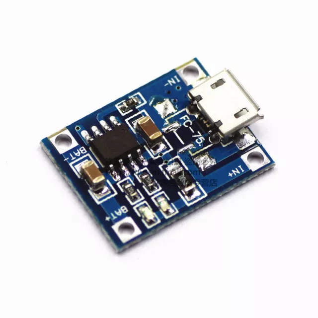 New TP4056 Micro USB 5V 1A Li-ion Battery Charging Lithium Charger Module