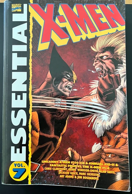 Marvel Comics Essential X-men: Volume 7 OOP - Claremont,Davis, Silvestri, Adams