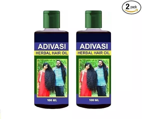 Aceite herbal original Adivaasi para el crecimiento del cabello Control de...