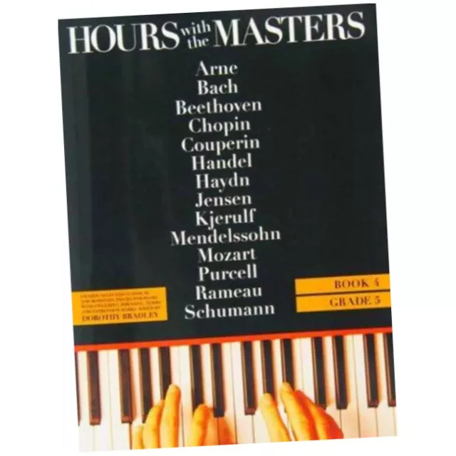 Hours with the Masters 4 -  (1998, Book) Z3