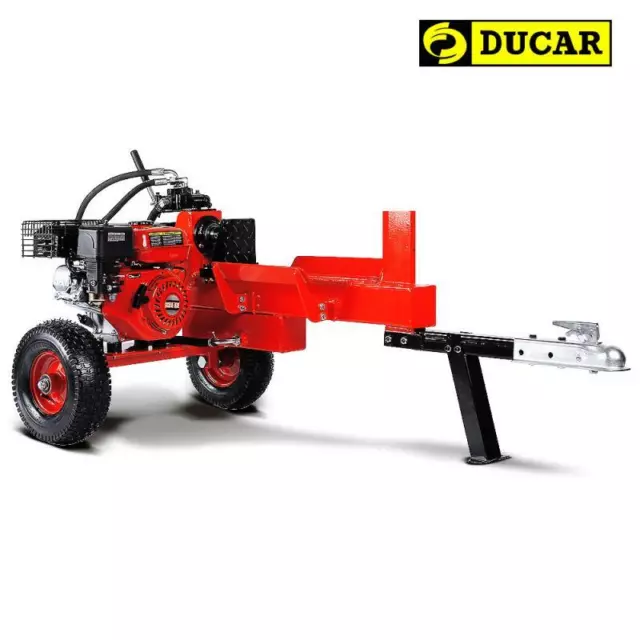 20 Ton Hydraulic Petrol Engine Log Splitter Wood Cutter