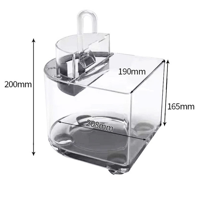 5L Tropical Marine Betta Fish Aquarium Tank Kit Filter 6