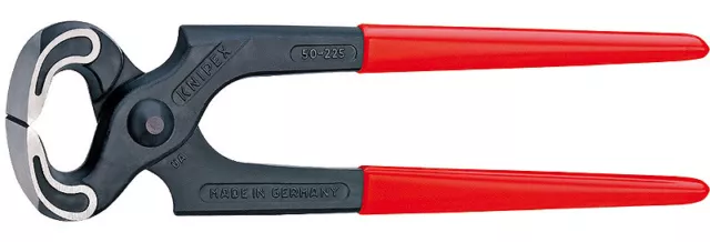 Knipex 5001250 Carpinteros' Tenazas Plástico Negro Recubierto 10