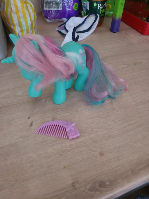 HASBRO MY LITTLE Pony G1 Vintage 1985 FIZZY Twinkle Jewel Eye Pony ...