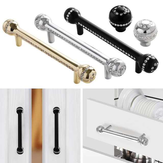Alloy Kitchen Cupboard Wardrobe Handles Cabinet Pulls Drawer Knobs Door Handle
