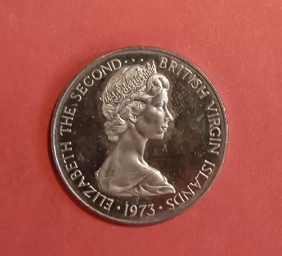 British Virgin Islands  50 Cents~ 1973