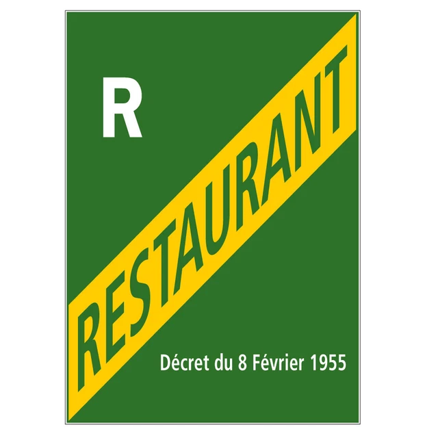 Panneau LICENCE RESTAURANT (G0510)