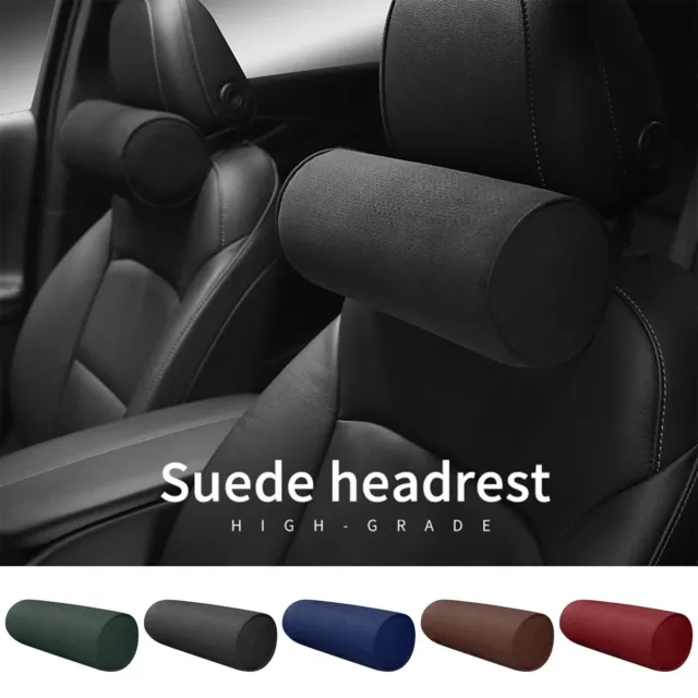 Car Seat Headrest Memory Foam Pillow Head Neck Rest Support Cushion Decor