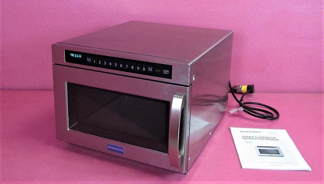 Radiance TMW-1800HD 1800W Commercial Microwave Oven 0.9 cu/ft Benchtop SS 220V