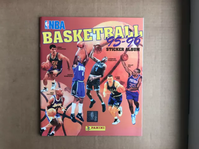Panini Nba Basketball '95/'96 Empty Sticker Album 1996