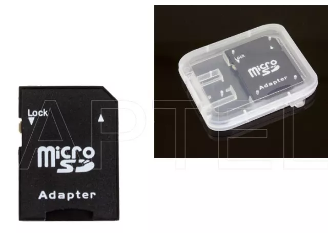 Adattatore Adapter Scheda Di Memoria Memory Card Da Microsd A Sd