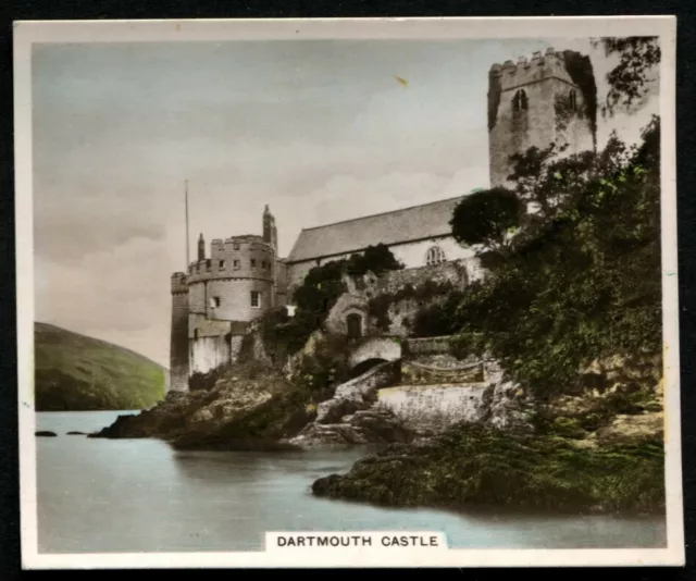 Tobacco Card, R&J Hill, VIEWS OF INTEREST, 2nd Series, 1938,Dartmouth Castle,#51