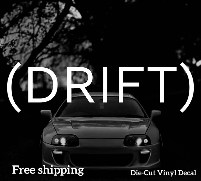 Drift Jdm Decal Window Sticker Racing Lowered Slammed Euro Illest Dope Hella Car