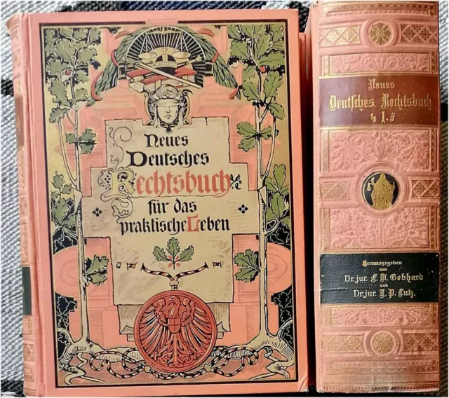 Neues Deutsches Rechtsbuch. 1911 BGB  KOMPLETT in 2 Bänden