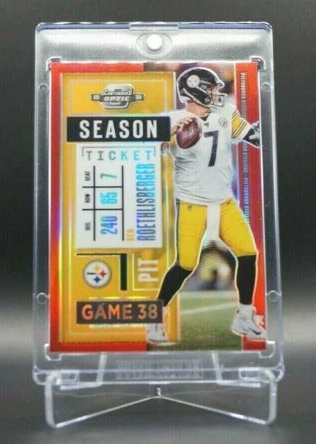 Ben Roethlisberger **/125 NFL Panini Contenders Optic Football 2020 Steelers 🏈