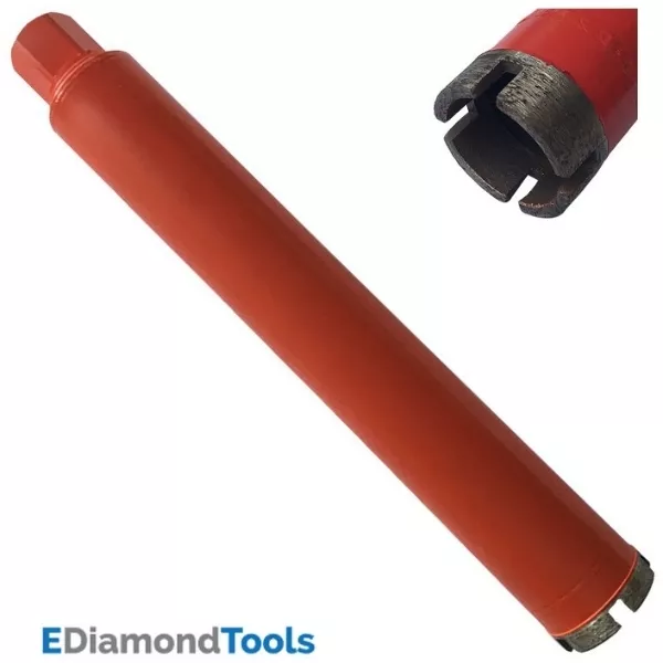 2-1/4” Wet Diamond Core Drill Bit for Concrete Granite Coring 1-1/4”-7 Arbor