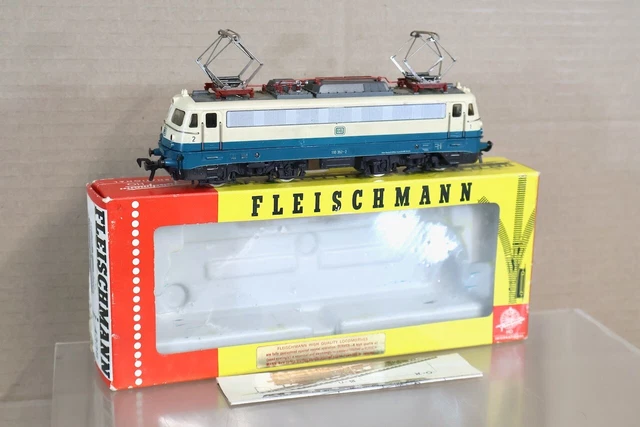 FLEISCHMANN 4338 DB Turquoise Crème Classe Br 110 352-2 Électrique ...
