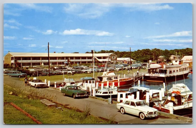 Postcard The Falmouth Marina Hotel, Cape Cod MA N126