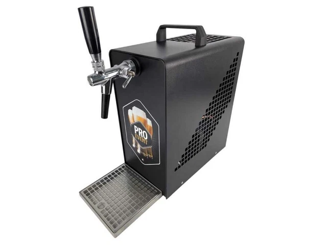Bierzapfanlage Black Edition Schwarz, Trockenkühler, Zapfanlage zum Bier zapfen