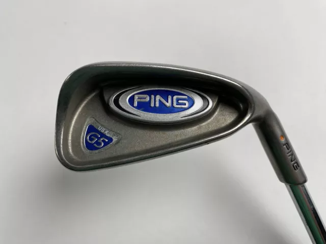 Ping G5 Single 4 Iron Orange Dot 2* Flat Regular Steel Mens RH