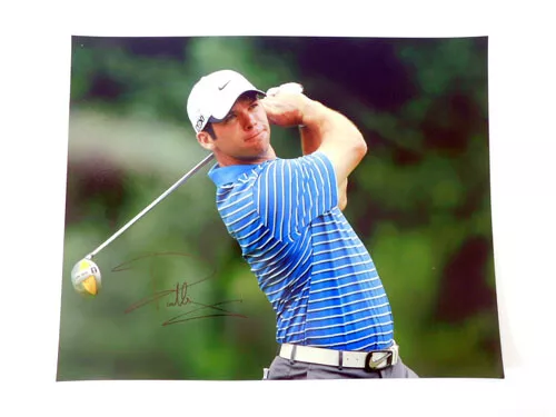 Paul Casey Signed 16" x 20" Photo PGA Tour Auto