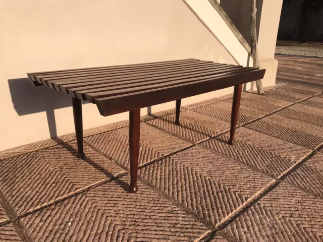 Anni ‘60 - Panca / Slat Bench Coffe Table 3