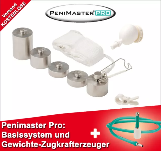 Stainless steel weights for penis bodybuilding for PeniMasterPRO
