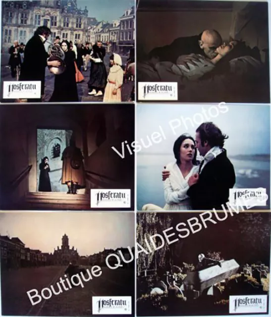 6 Photos Nosferatu,Ghost de La Night (1979) Klaus Kinski,Isabelle Adjani,Vgc ,