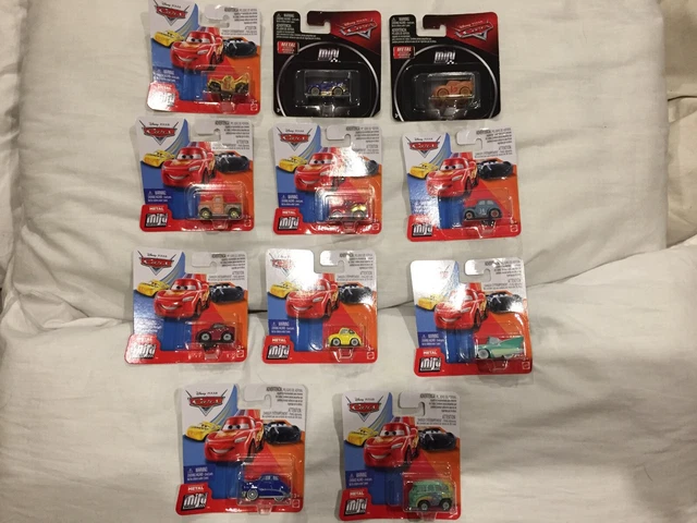 DISNEY PIXAR CARS MINI RACERS NEW Diecast TOKYO DRIFT MATER PLANES TOY BUNDLE