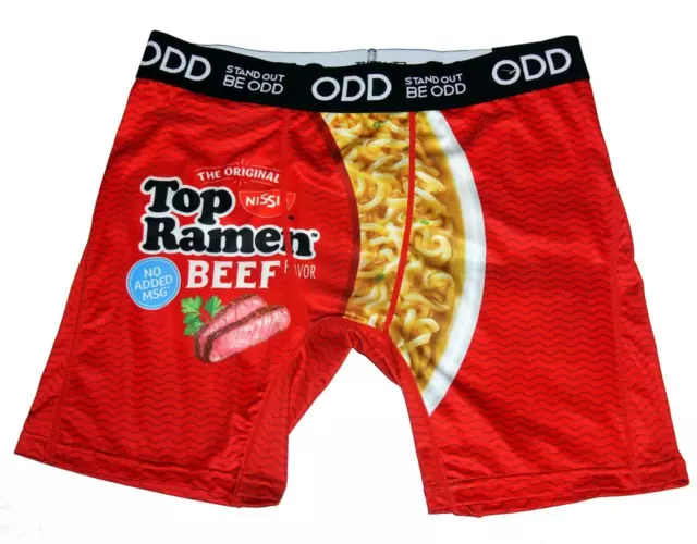 ODD STAND OUT BE ODD Red Black White CHILL Boxer Briefs Men's