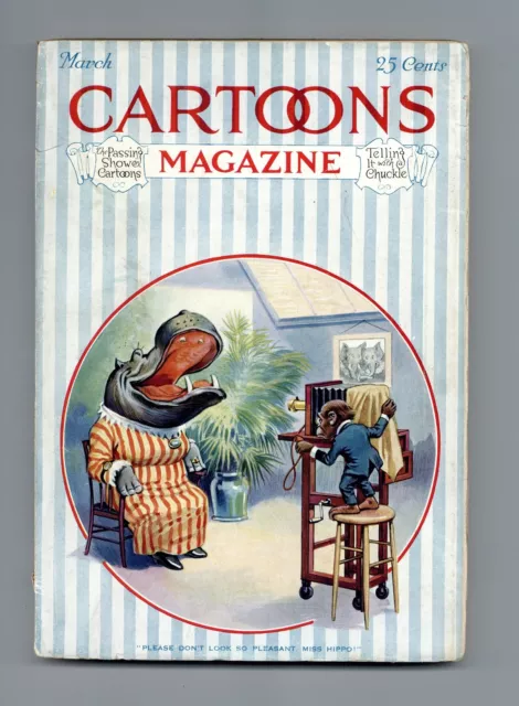 CARTOONS MAGAZINE 1ST Series Vol. 17 #3 VG/FN 5.0 1920 $110.00 - PicClick