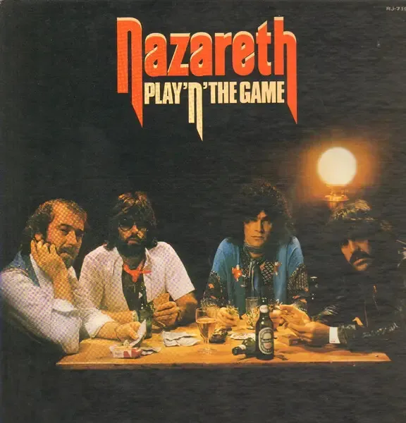 Nazareth Play N The Game COVER ONLY Vertigo Vinyl LP