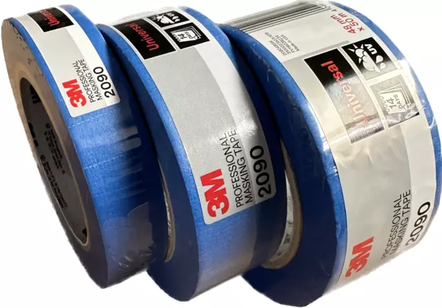 3M Scotch Blue Painters Masking Tape professional 50m Easy Removal - 2090