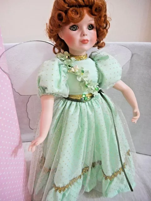 Paradise Galleries Porcelain Doll Treasury Collection Premiere Edition Angel box