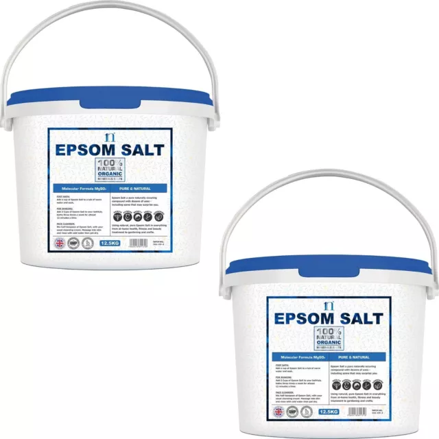 Epsom Salt Bath Salts Bucket Organic Food Grade Magnesium Sulphate Medical Grade