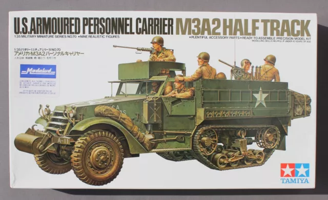maquette militaire Tamiya M3A2 Half Track US armoured personnel carrier ref 170
