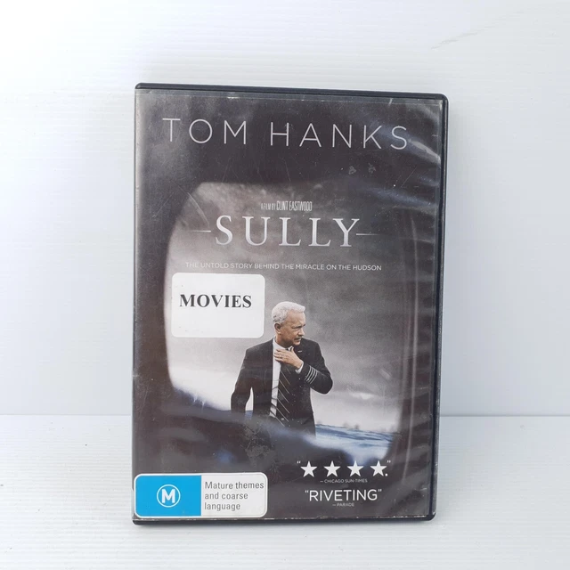Sully Tom Hanks - Region 4 - DVD - FREE POST