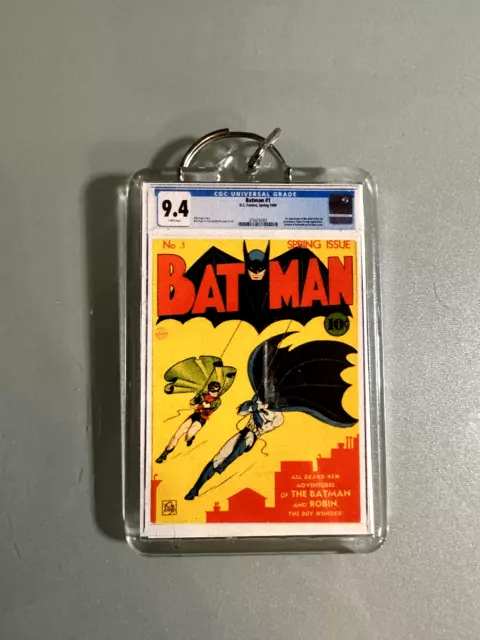 Batman #1 - CGC Homage - Mini Slab - Key Issue Keychain