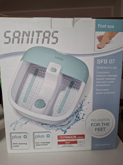 sexy kleidung damen SANITAS FUSS-SPRUDELBAD SFB07 3 Funktionen Vibrations-Sprudelmassage Nr.:  63233 EUR 13,00