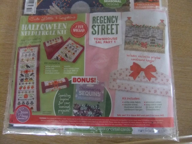 CROSS STITCHER MAGAZINE october 2026 issue new unopened bumper pack £7. ...