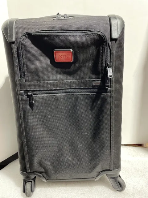 Tumi Alpha 22060D2 International Expandable Carry On Luggage Black