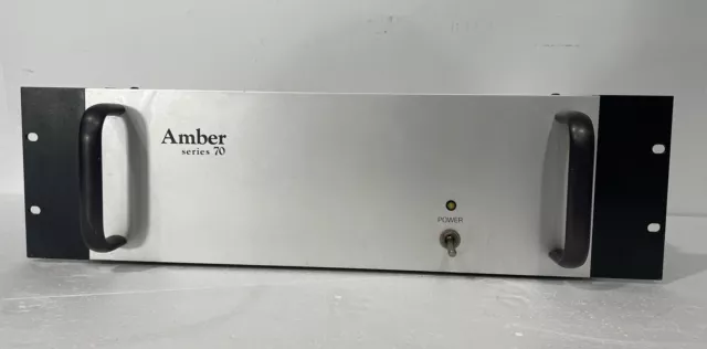 Amber Series 70 stereo amplifier Stereophile Working Great Amber Series 70 stereo amplifier Stereophile Working Great