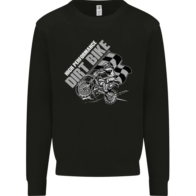 Motocross Dirt Bike MotoX Scrambling Mens Sweatshirt Jumper