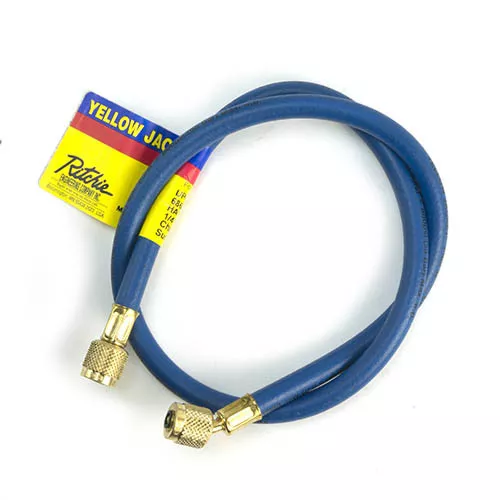 Yellow Jacket 21236 36" Hav Blue Charge Hose, Plus II 1/4"