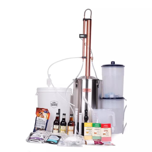 Copper Still Spirits Turbo 500 T500 Still Complete System Kit Alcohol Making Kit