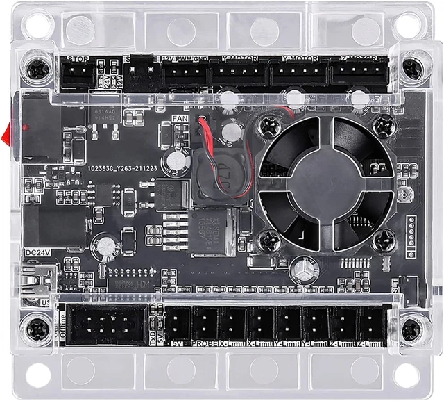 3 Axis GRBL 1.1F Control Board, CNC Engraving Machine Controller with USB Port,