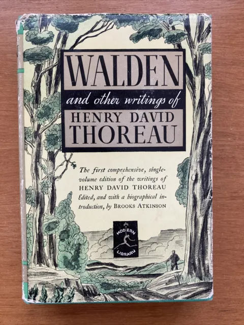 Modern Library 155: Walden and Other Writings of Henry David Thoreau, near fine