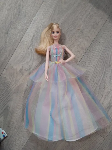 Mattel Barbie Signature Birthday Wishes Doll Model Muse 2019 VGC